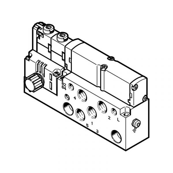 Magnetventil VMPA14-M1H-K-G1/8-PI