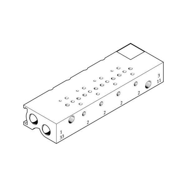 Batterieblock MHA1-PR8-3-M3-PI-PCB