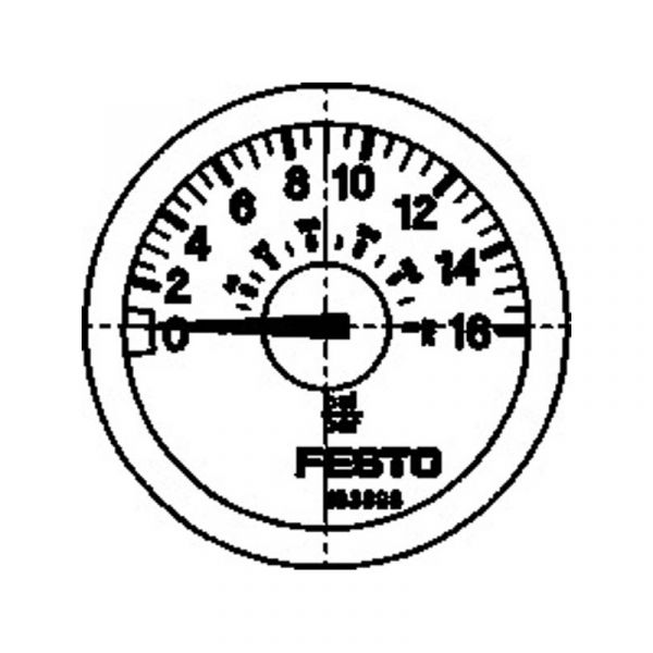 Manometer MA-23-16-R1/8
