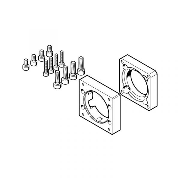 Motorflansch EAMF-A-48C-60G/H