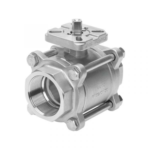 Kugelhahn VZBA-21/2"-GG-63-T-22-F0710-V4V4T