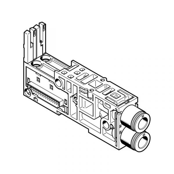 Anschlussplatte VMPAL-AP-20-QS5/16"-2-T1