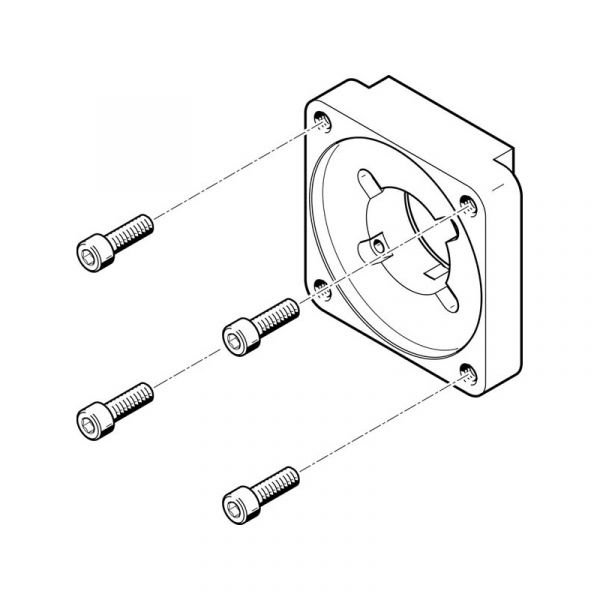 Motorflansch EAMF-A-48A-100A