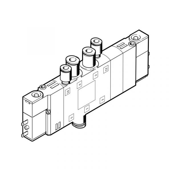 Magnetventil CPE14-M1BH-5/3GS-QS-6