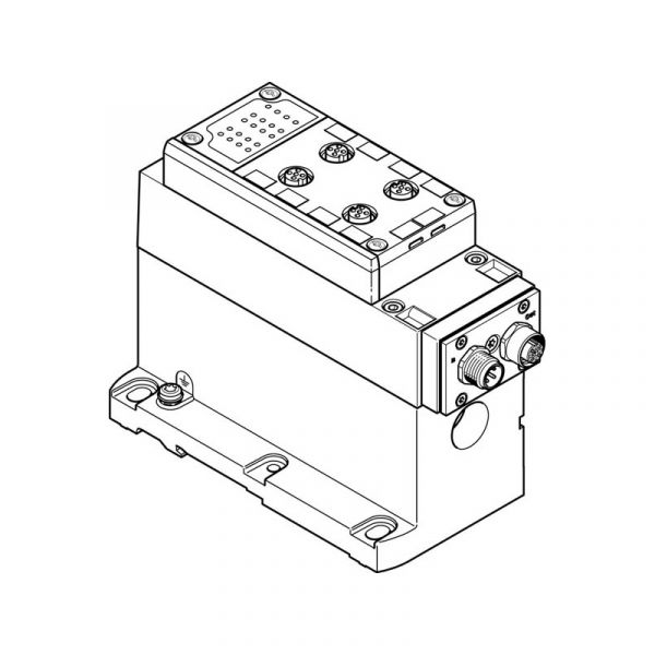 Elektrik-Anschaltung VABE-S6-1LF-C-A4-E