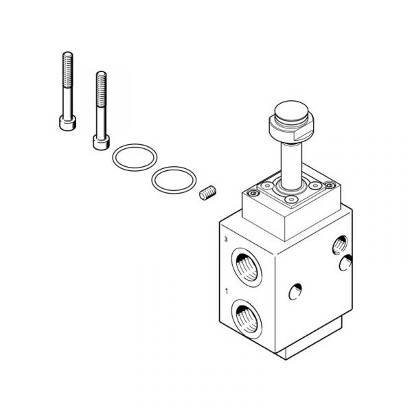 Ventil VOFC-LT-M32C-MC-FG13-F19A