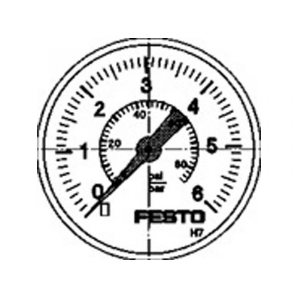 Präzisionsmanometer MAP-40-6-1/8-EN