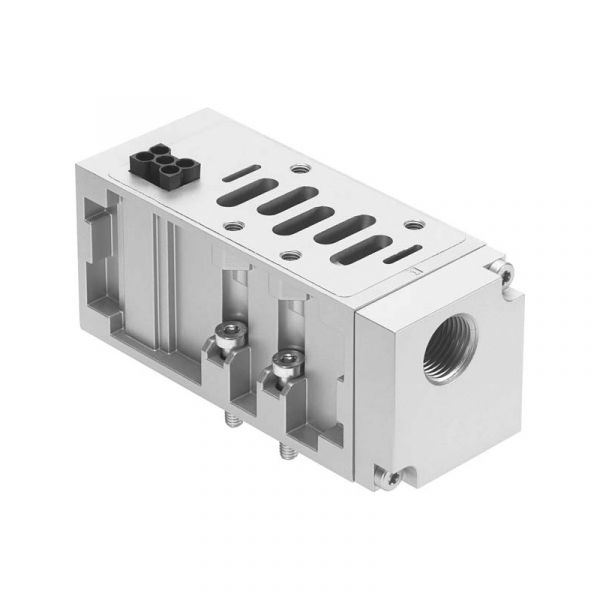 Vertikal-Versorgungsplatte VABF-S2-2-P1A14-N12