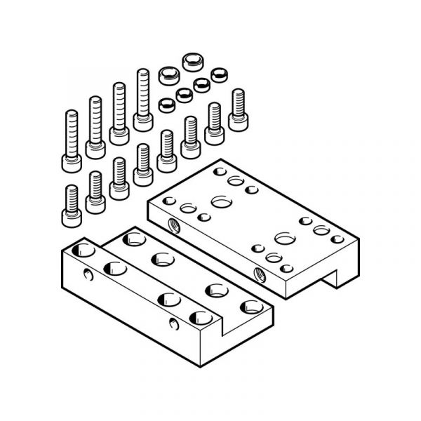 Adapterplattenbausatz EHAM-H1-20-L2-80